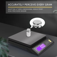 Image 3 of Waterproof Rechargeable Kitchen Scale – IP67 Digital Baking Scale with Tare, Counting Function