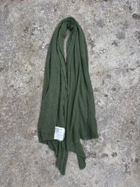 Image 1 of Vintage Military Scarf - Green