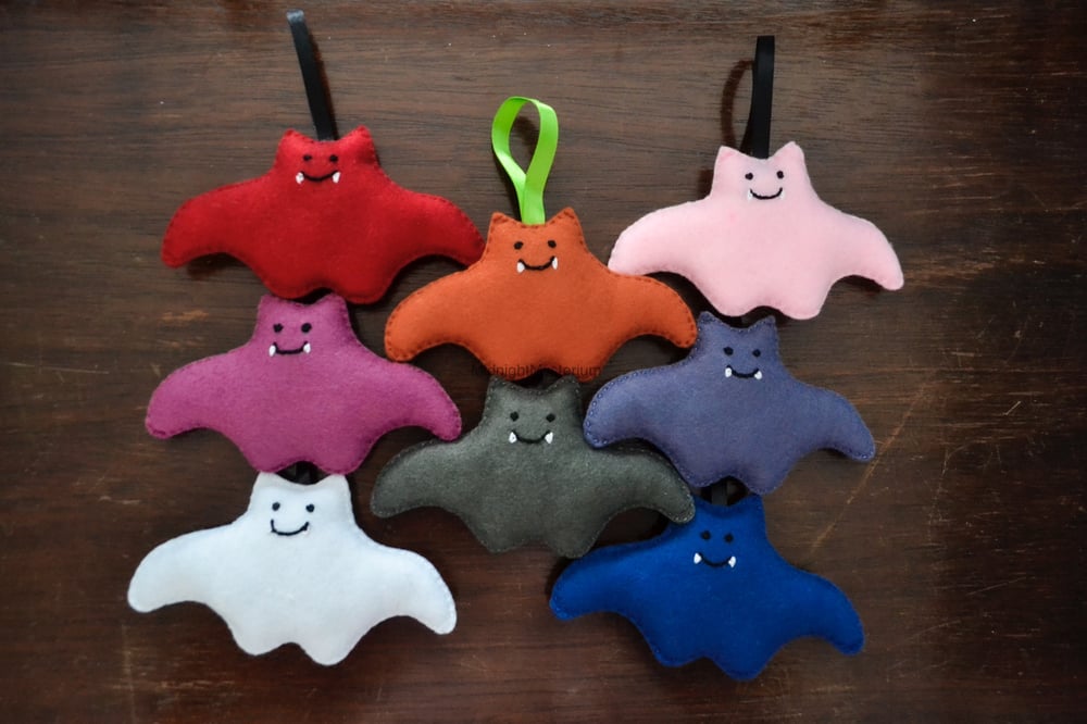 Felt Bat Bauble