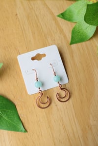 Image 4 of Copper Moon Earrings (3 pairs available)