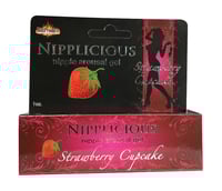 Nipplicious Arousal Gel-Strawberry 1oz