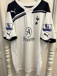 Image 7 of Tottenham Hotspur “BALE 3” 2010/11 Home Shirt + PL patches (L)