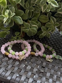 Image 2 of Blush Buddha Love Bracelet 💗