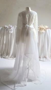 Image 3 of Off white dress for maternity photoshoots | Juliette | size S-M-L