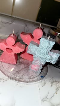 Beautiful handmade soy wax candle set of 3