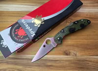 Image 1 of Spyderco Delica 4 FRN Zome Green (C11ZFPGR)