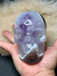 Image 15 of Amethyst & Agate Skull Carving #2241