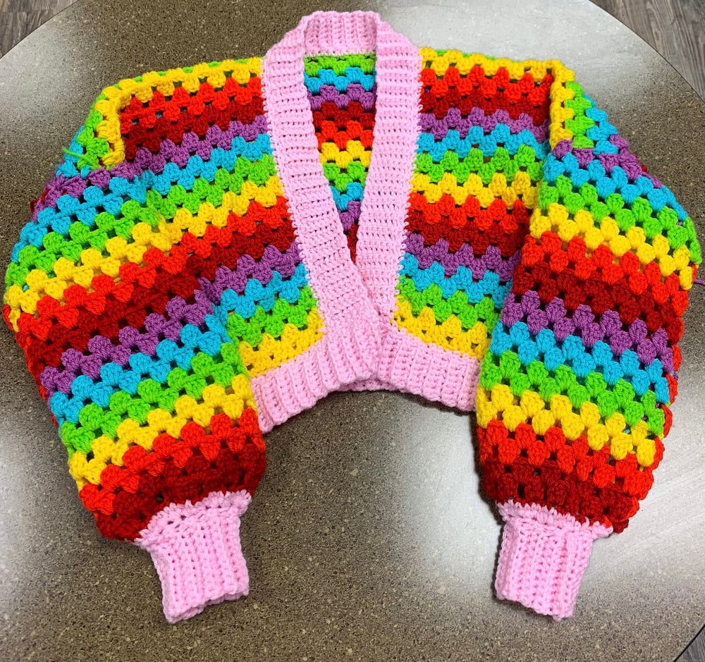 Image of Rainbow Cardigan