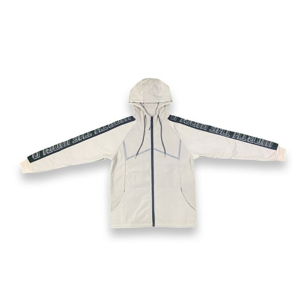 Image of Jules "Weather Proof" Full Zip Hoodie Cream