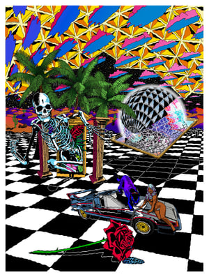 Image of Escape From The Sinister Jungle giclée print