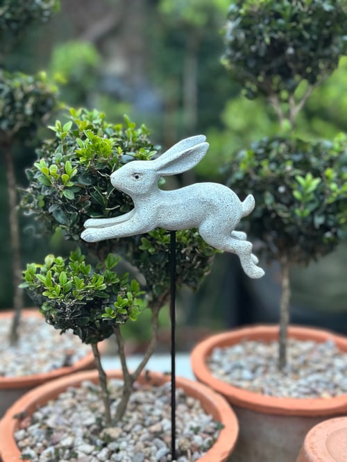 Image of Leaping Bunny Stake