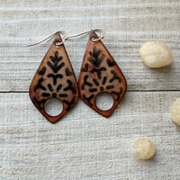 Image 2 of Petroglyph Style - Glass Enamel on Copper