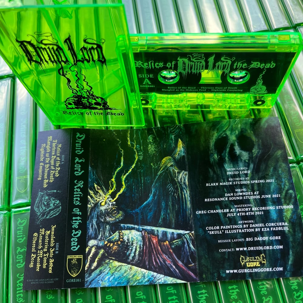 DRUID LORD - "Relics of the Dead" cassette