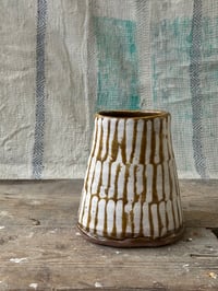 Image 4 of Tall amber vase 