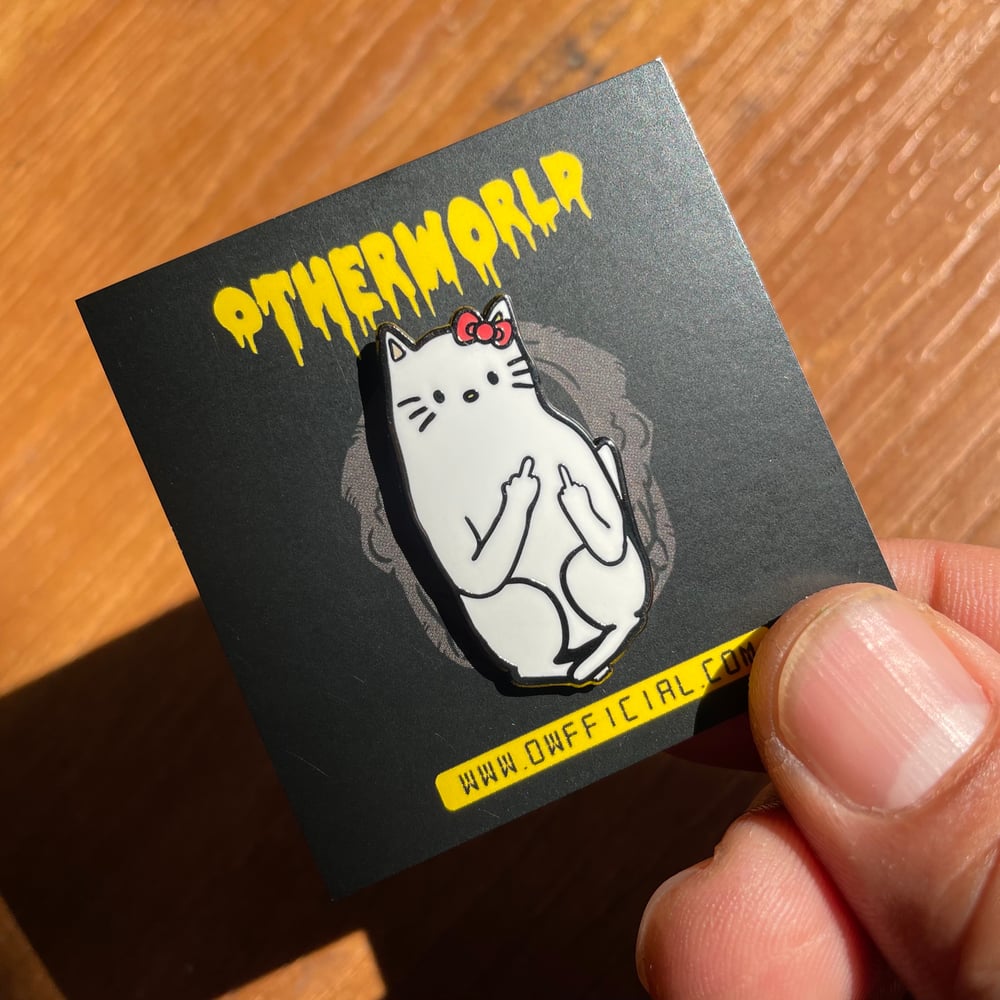 Rip Kitty pin