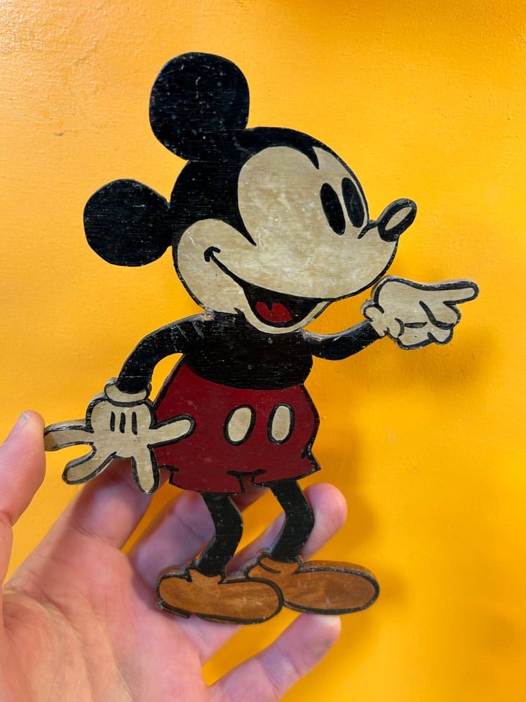 Image of Folk art Mickey