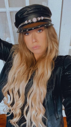 Image of Highway Queen Hat - Peruvian Opal