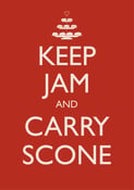 Image of Keep Jam and Carry Scone - Strawberry