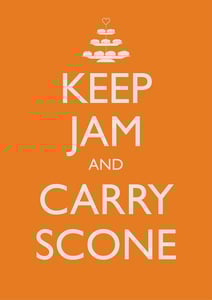 Image of Keep Jam and Carry Scone - Apricot