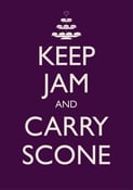 Image of Keep Jam and Carry Scone - Blackcurrant