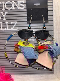 Image 1 of Gentle Breeze Large Hoops 