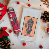 Image 4 of Krampus holiday gift box Krampusnacht naughty or nice Spooky Christmas