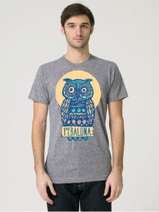 Image of Owl Shirt - Athletic Grey