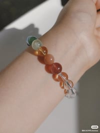 Image 11 of rainbow candy color bracelet彩虹糖色水晶手链