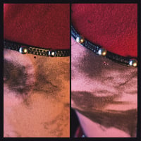 Image 4 of Studded tie dye top S/M