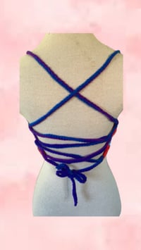 Image 2 of Cropped Peekaboo top 