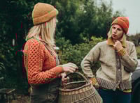 Image 10 of  Hipster Beanie - Hand-knit in Ireland