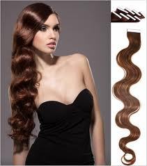 Image of 20" MYLUXURY1ST 20 Pieces Remy Tape Weft Body Wavy 50 grams