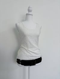 Image 1 of Vintage white tank top // M 