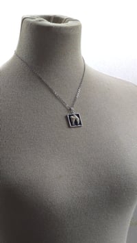 Image 6 of Fox tooth square necklace