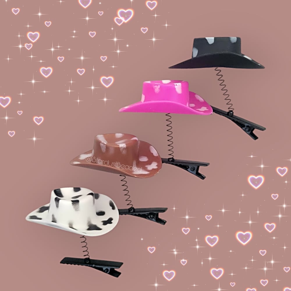 Image of Cowgirl Hat Springy "Sprouts"