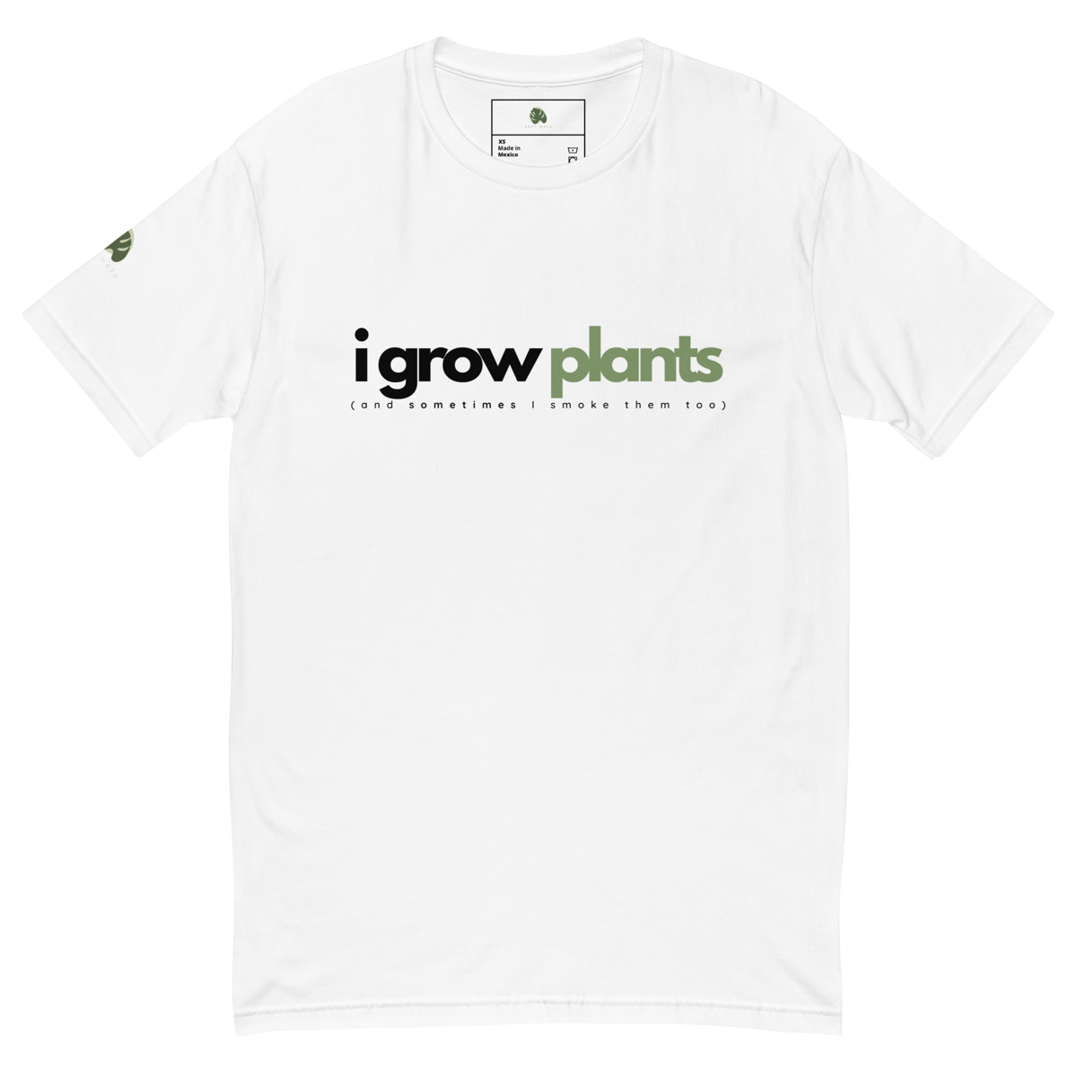 Image of I Grow Plants Tee (white)