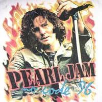 Image 1 of 1996 Pearl Jam No Code Shirt Size XL (White)