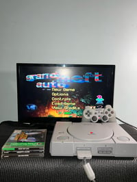 Image 1 of PlayStation 1 bundle w/ controller & 3 games