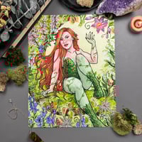 Image 1 of Poison Ivy Watercolor Print