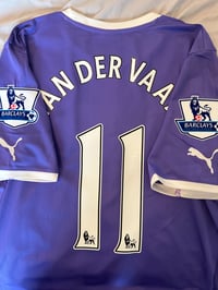 Image 1 of Tottenham Hotspur “VAN DER VAART 11” 2011/12 Away Shirt + PL patches (L)