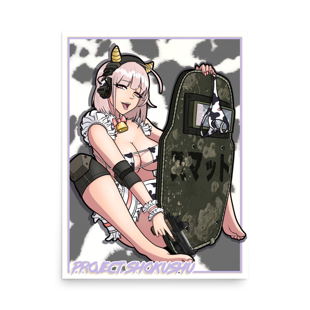 Cow Maid Poster