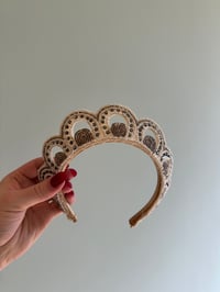 Image 4 of 1950s Embossed Tiara 