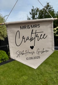 Image 4 of Personalised Cotton Flag