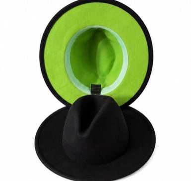 Image of  Dual Tone Luxe Fedora