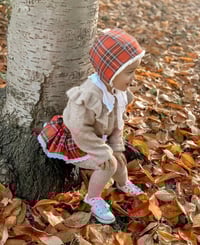 Image 2 of Royal Stuart Peplum Bloomers Set