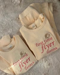 Embroided Flare Leggings Set