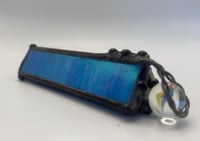 Image 1 of 🔮 Marblescope -4"   Blue - Handmade Stained Glass Kaleidoscope 🌈