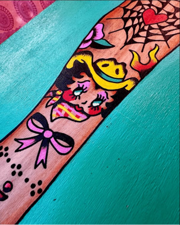 Image of RETRO original painting