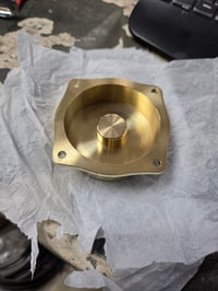 Image 5 of  Brass Finned Carb Tops Honda Shadow
