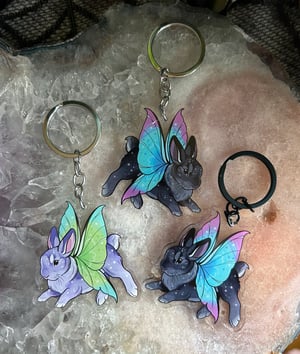 Image of Rabbit Acrylic Keychain 